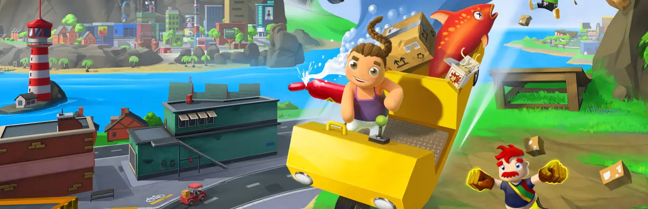Totally Reliable Delivery Service ragdoll physics co-op sandbox screenshot