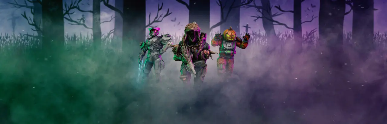 Halo and other sci-fi shooters with big guns, shields, vehicles, and space-war scale