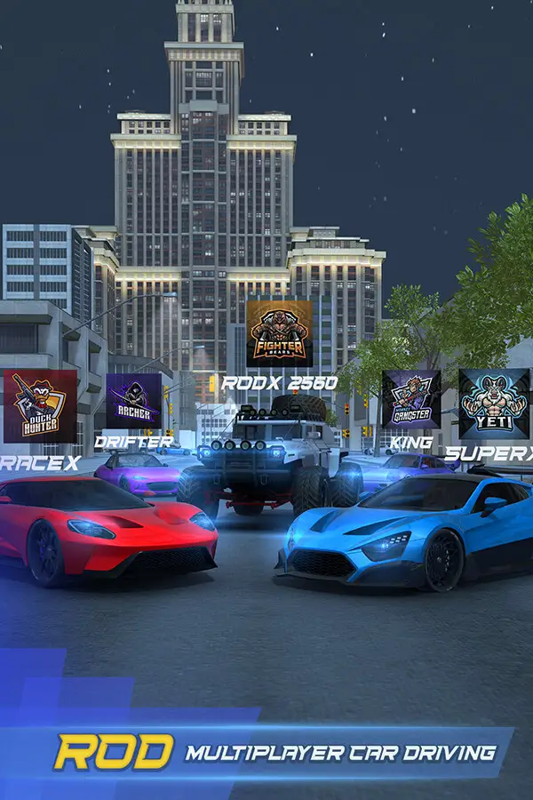 ROD Multiplayer Car Driving