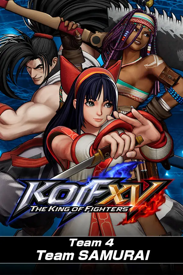 KOF XV DLC Characters "Team SAMURAI"