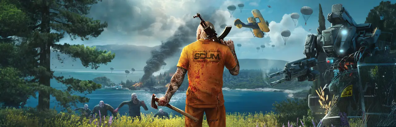 SCUM hardcore open-world survival simulation screenshot