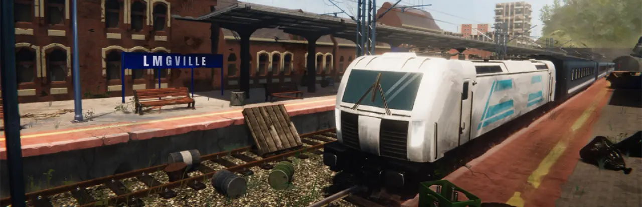 Train Station Renovation cleaning and restoring derelict stations
