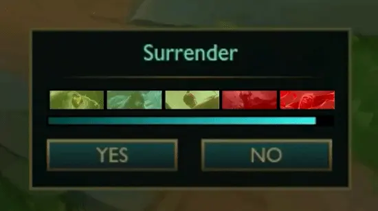 LoL data confirms players are right, surrendering is basically quitting