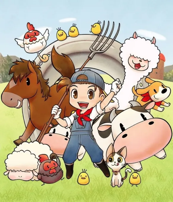 《牧场物语》新作首曝！滑翔翼来了