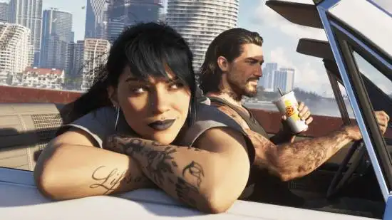 GTA 6 Fan-Made Gothic Punk Look for Lucia and Jason Goes Viral