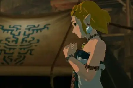 After voicing Zelda for years, she actually learned Hylian script during her coffee breaks.
