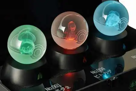 870-Yuan Glowing Glass Poké Ball - Pokémon FireRed/LeafGreen Physical Special Edition Sells Out in 25 Minutes