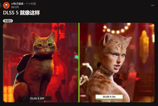 Can Even the Cats in *Stray* Change Faces? This Time, DLSS 5 Really Flopped