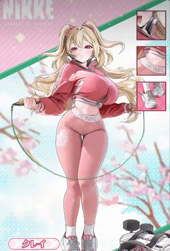 New Skin for “Goddess of Victory: NIKKE” Revealed – Fitness Sports Style Is Totally Addictive!