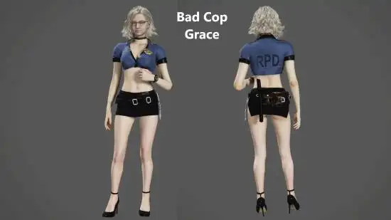 *Resident Evil 9* Grace Police Uniform MOD Released: How Does It Look Visually?
