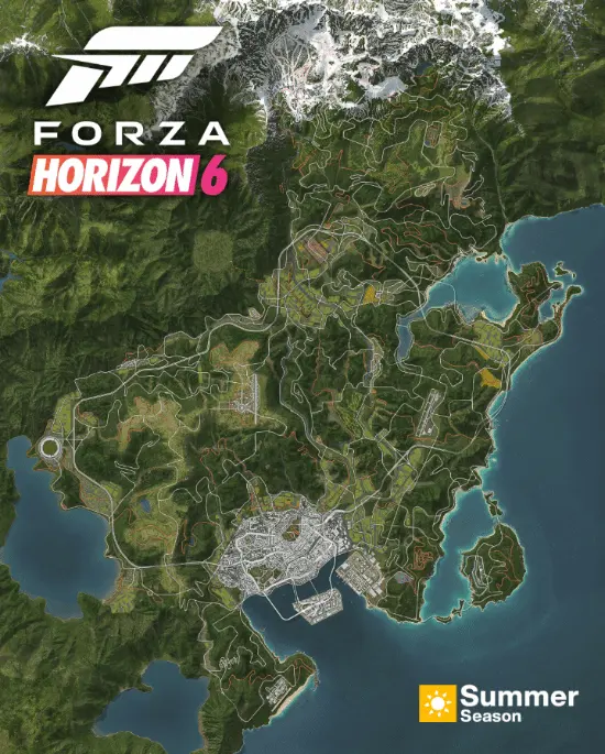 *Forza Horizon 6* is set in Japan this time—get ready to go all out on the mountain roads.