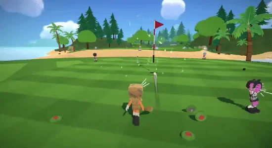 *Super Golf Brawl* Lands on Consoles! This round really ends friendships for real.