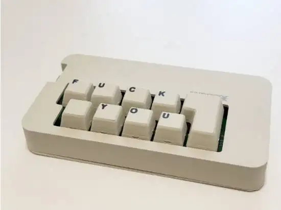 The 9-Key “Profanity Keyboard” Goes on Sale — This Time, the Useless Invention Is Actually Quite Clever