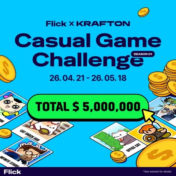 $5 Million! Is the "Flick x KRAFTON Casual Game Challenge" Worth Going For?