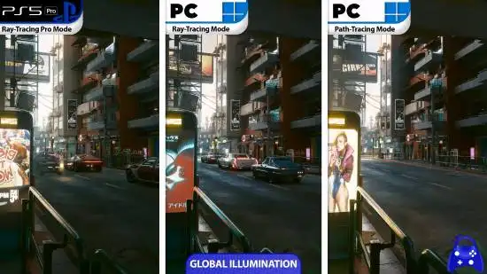 Has the ray tracing in *Cyberpunk 2077* on PS5 Pro finally caught up with PC?
