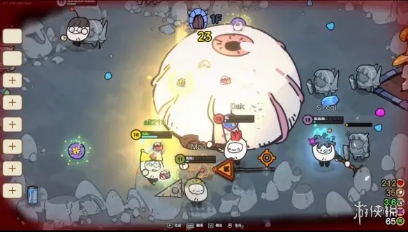 Is *Pebble Knights* fun? The crazier it gets with a 5-player squad, the more addictive it becomes.