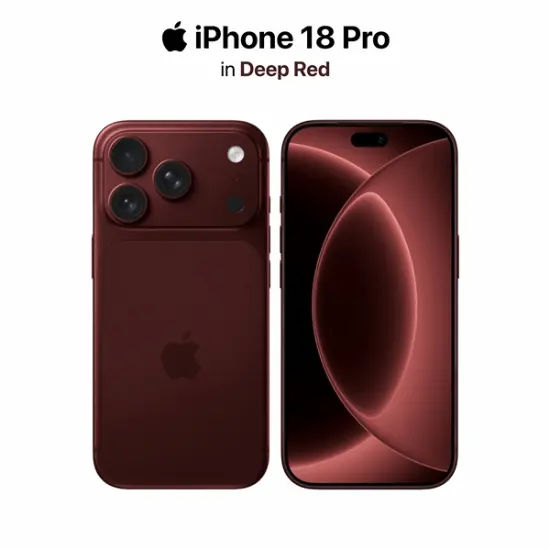 The new deep red colorway for the *iPhone 18 Pro* is here! Will it still hold steady at 8,999 yuan?