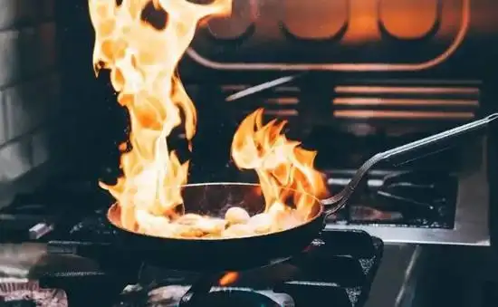 “Kitchen Safety” Don’t dismiss it! Flour really can explode when exposed to an open flame