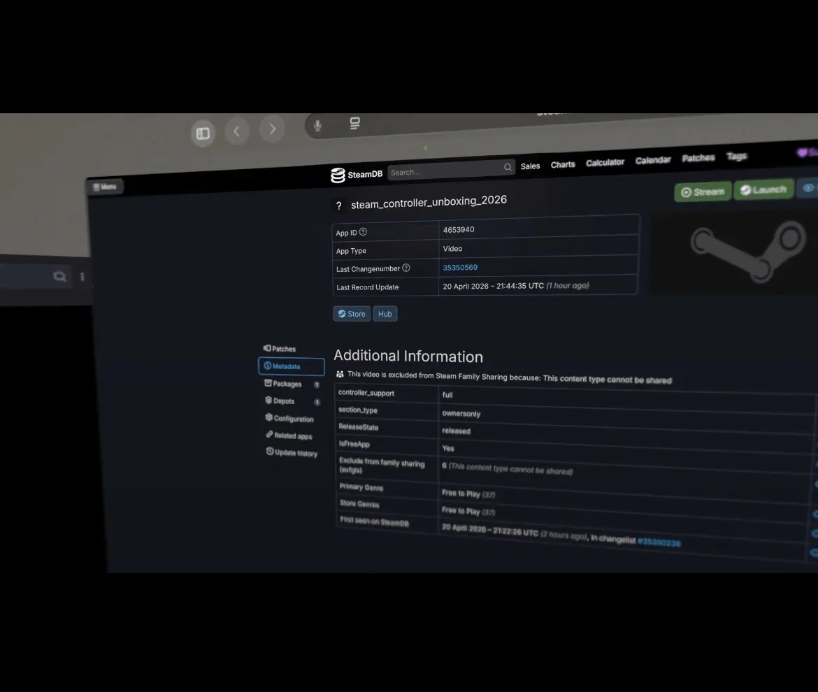 Valve's new controller is coming! Encrypted video + shipping exposure