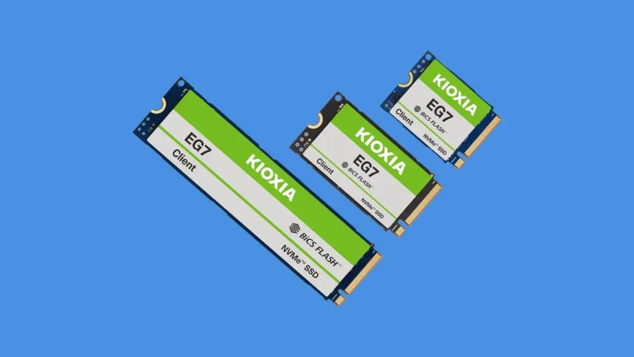 KIOXIA推EG7固态硬盘 QLC闪存能否讲好性价比故事？