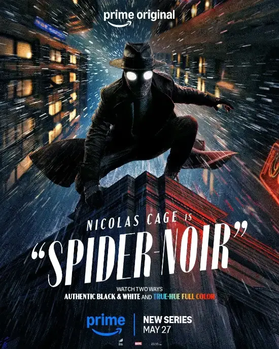 Spider-Man Noir drops May 27 with Nicolas Cage voicing the noir version