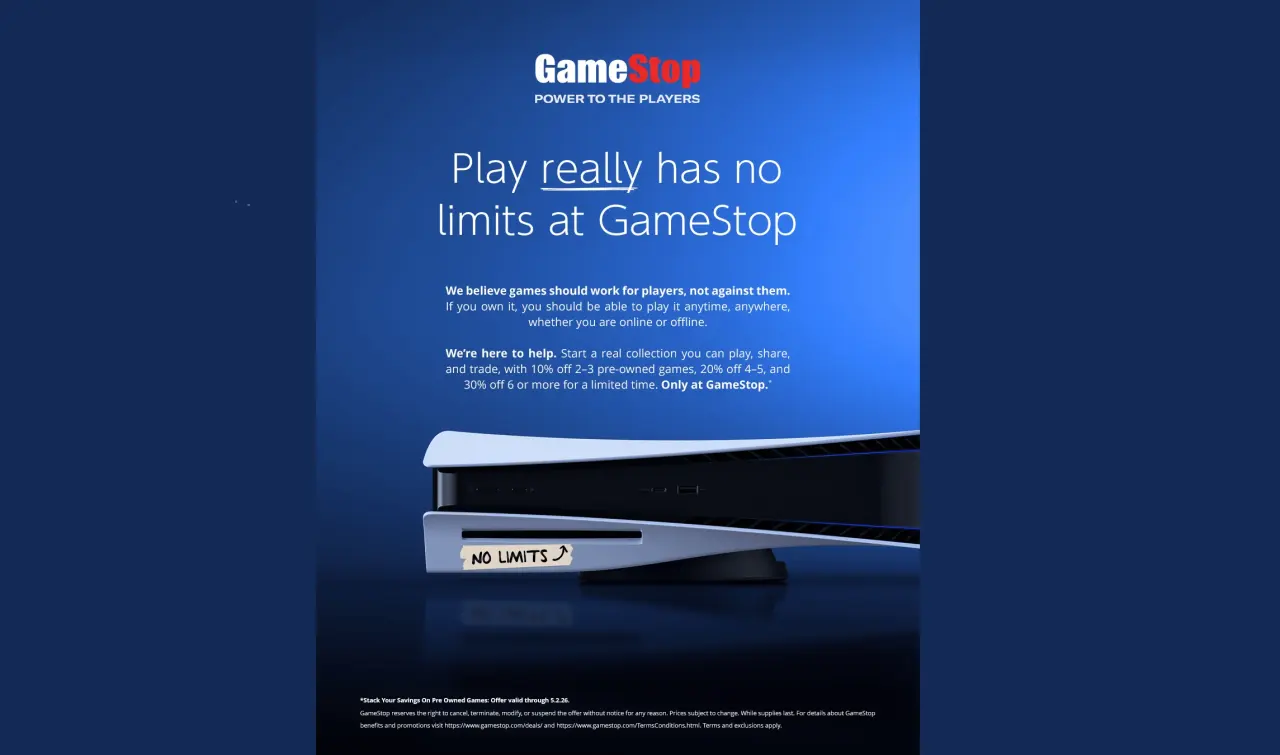 Sony's PS5 Digital Edition now requires online check-in every 30 days, GameStop capitalizes with physical disc push