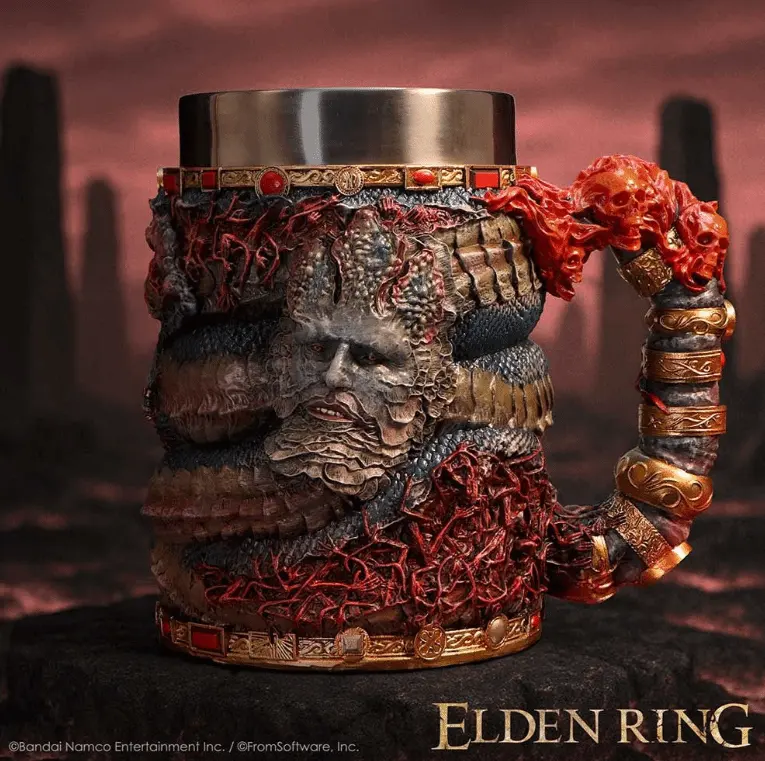 Elden Ring Rykard beer stein pre-orders open at 615 yuan, ships June 2026
