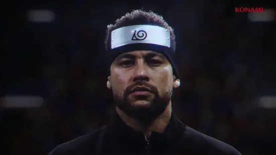 eFootball adds Naruto collab with Neymar performing ninja celebration moves
