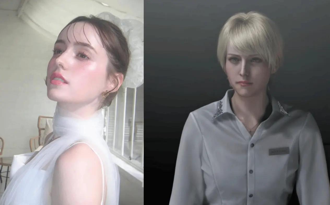 Resident Evil 9 Sherry face model shares photos, sparking fan debate over wholesome look