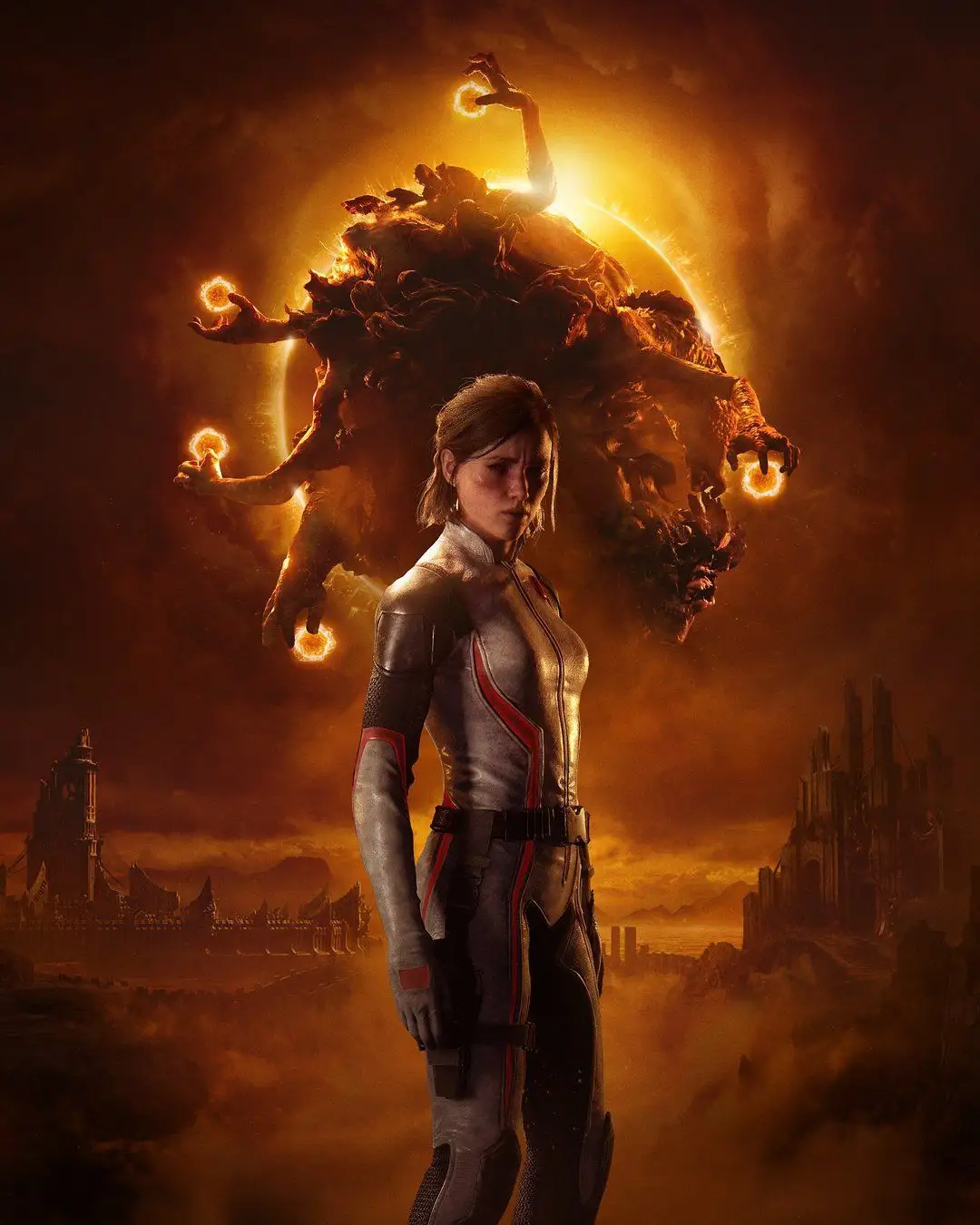 Saros Cycle launches today with congratulatory art from Sony's full lineup