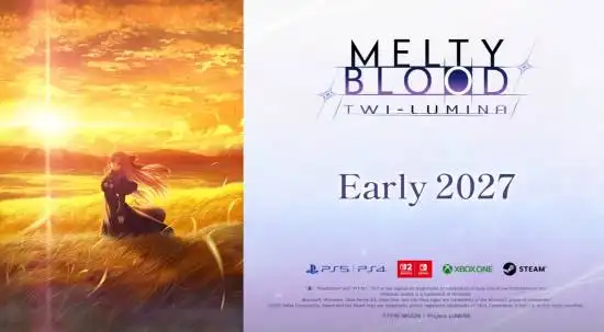 MELTY BLOOD: TWI-LUMINA launches on six platforms in early 2027