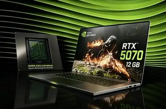 Nvidia RTX 5070 mobile gets 12GB VRAM but delivers identical gaming framerates