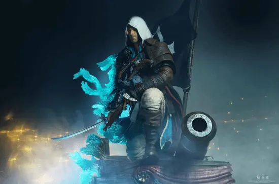Nearly 8000 Yuan for Assassin's Creed IV Edward Statue Limited to 2000