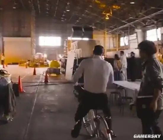 The Exit 8’s middle-aged man went viral and those looping shots were filmed by bike