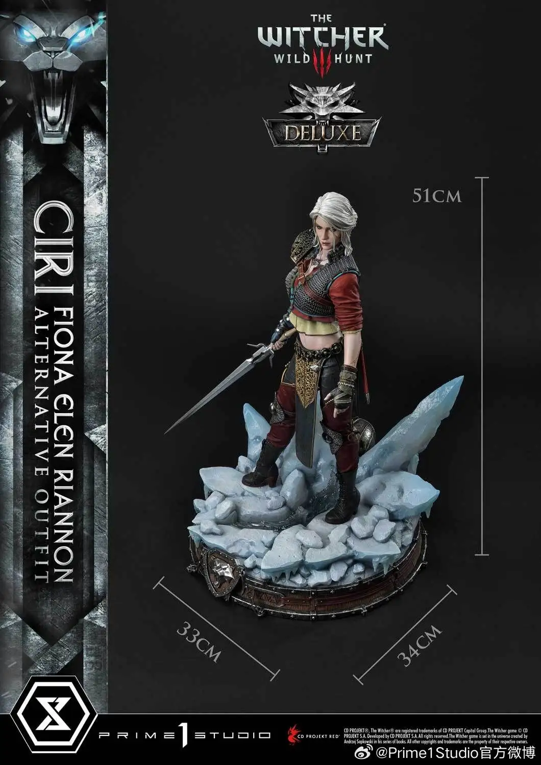 The Witcher 3 unveils a new Ciri statue, but is it worth $489?