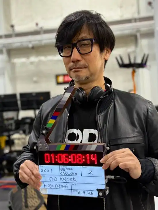 Kojima’s OD has entered motion capture, and this time he’s filming fear first