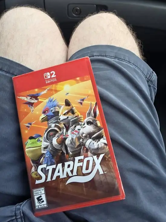Star Fox Lands on NS2 June 25, but the physical edition leaked first?
