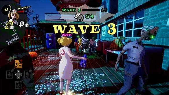 Death Party opens at CJ with 4-player zombie chaos