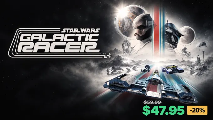 STAR WARS: Galactic Racer™ is $47.95 at GameBillet, about 20% below US Steam