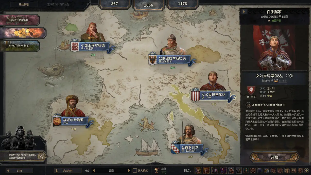 Crusader Kings III dynasty event