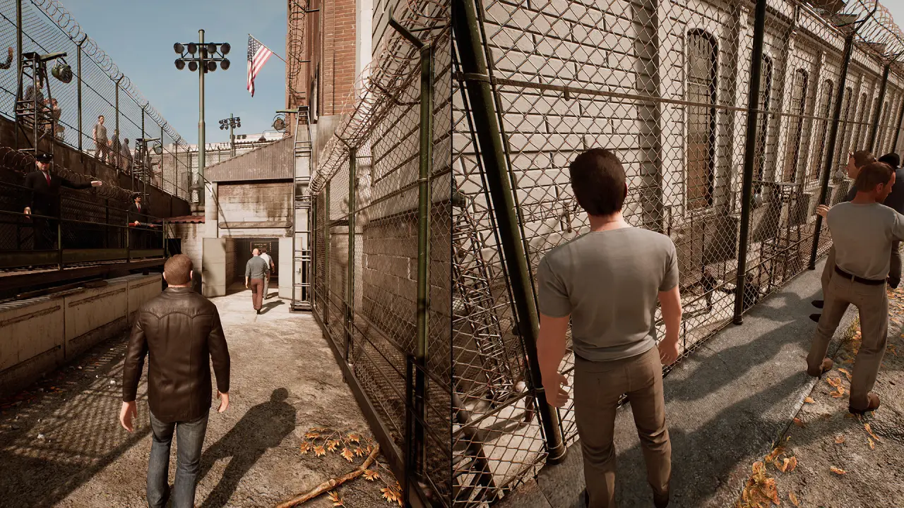 Two convicts cooperating inside the prison
