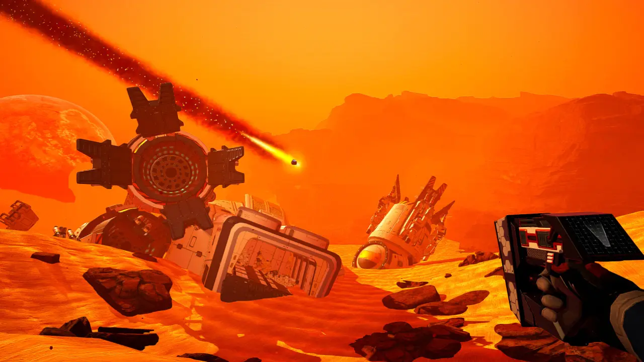 Terraforming weather over the planet