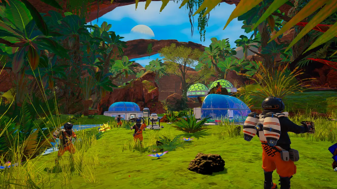 Co-op multiplayer scene