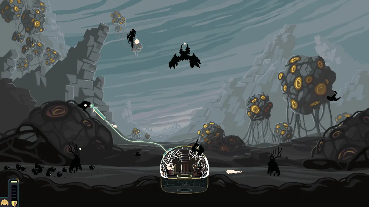The run-select screen offers different maps and keeper types