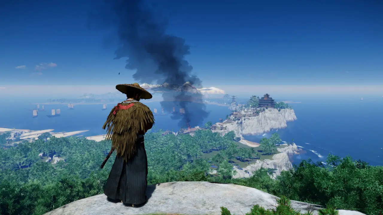 Jin riding out across the land
