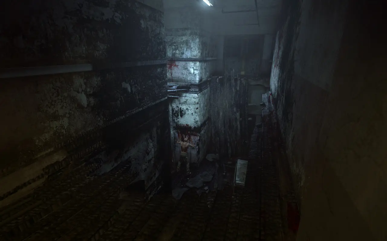 A tense pursuit through the dark