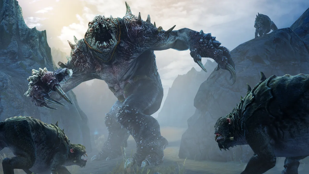 Close-up of an orc captain at a reunion