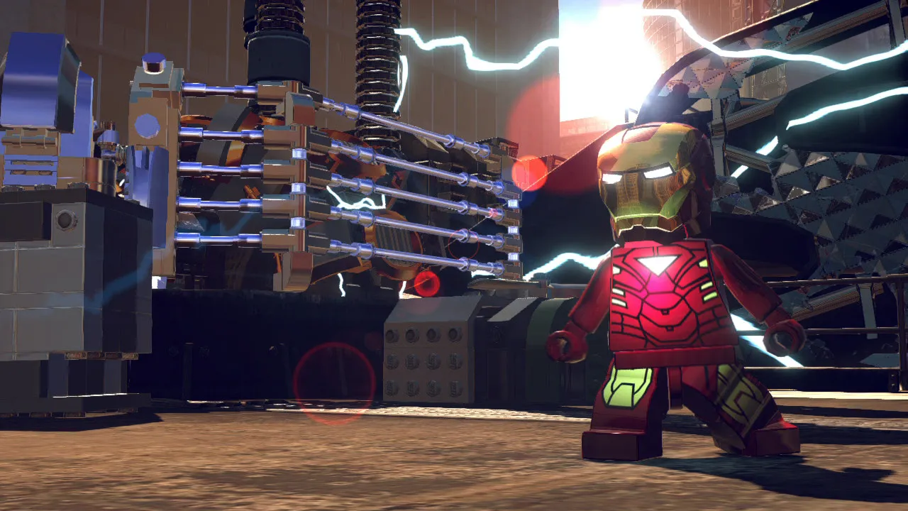 Loki and Doctor Doom scheme as Lego heroes assemble across the city