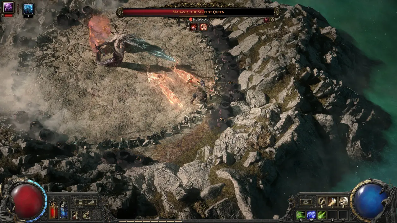 Path of Exile 2 atmosphere