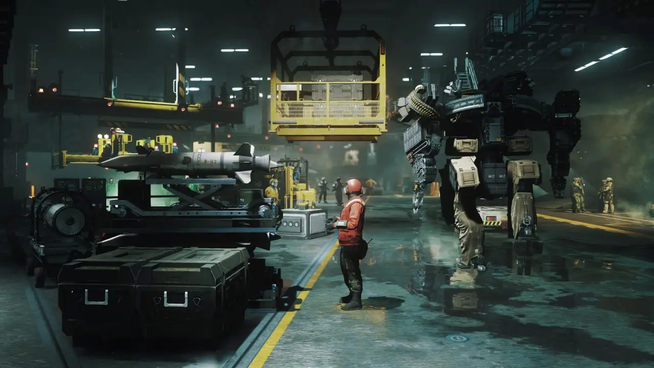 Sweeping view of the campaign's space battlefield